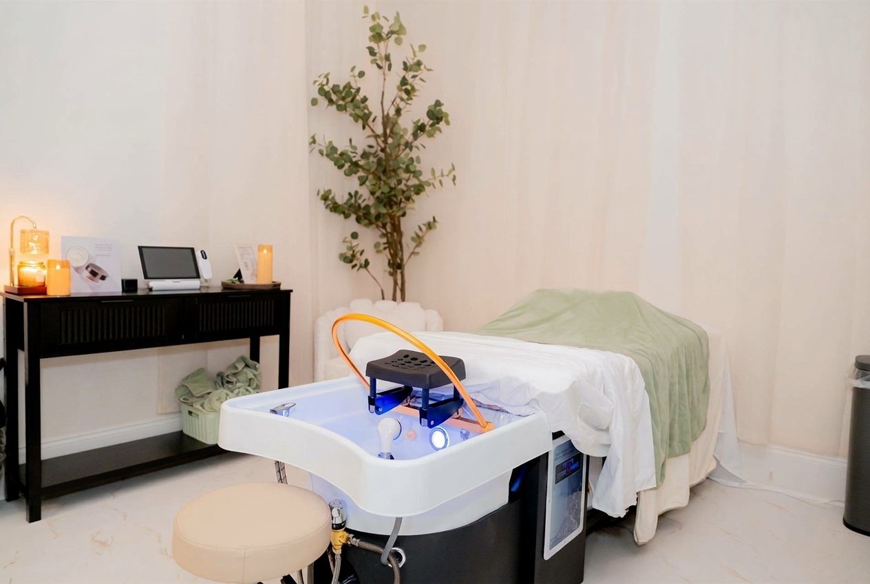 Japanese Head Spa Waterfall Halo Hydrotherapy at Divine Spa