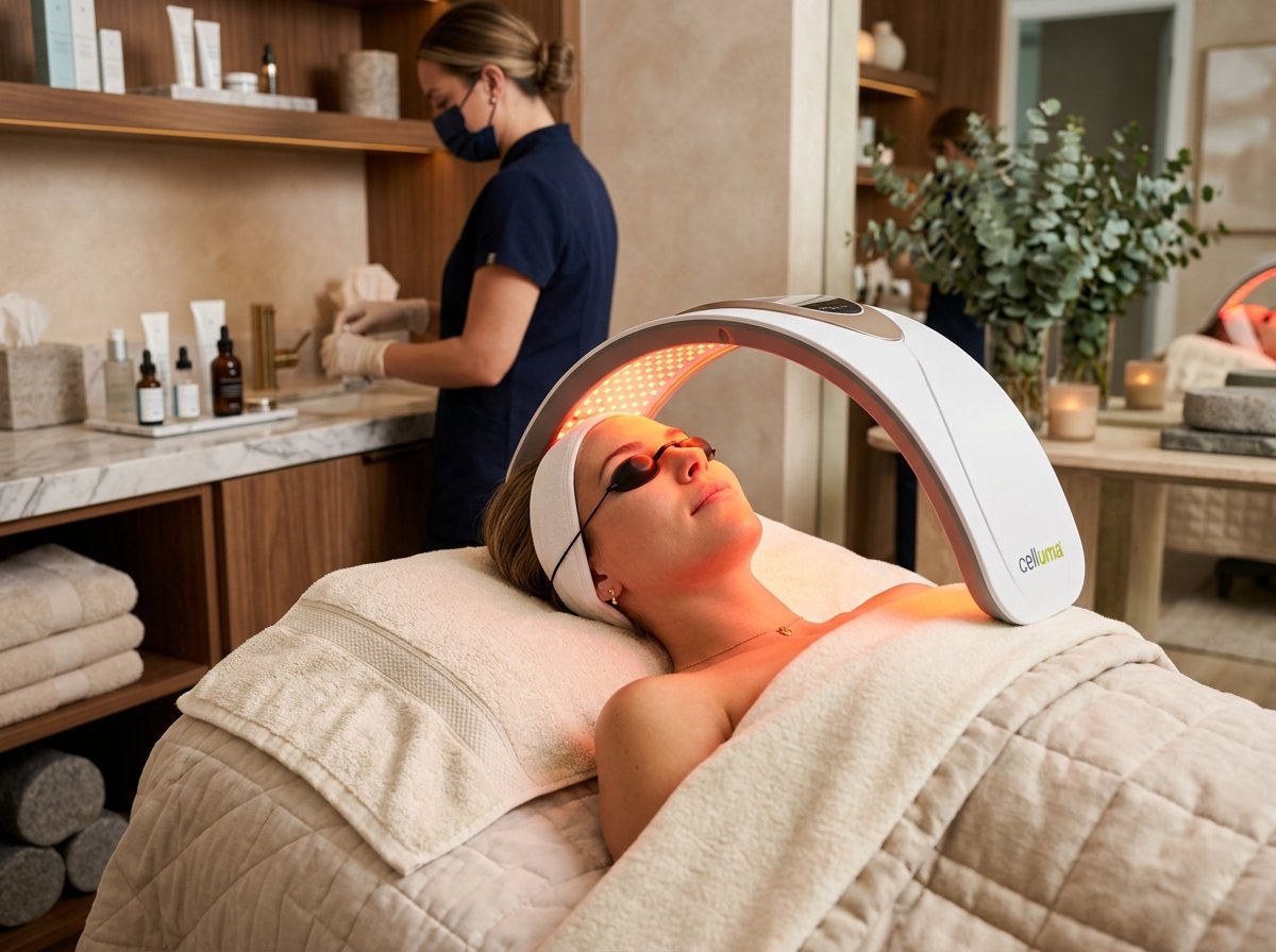 LED Light Phototherapy Treatment at Divine Spa